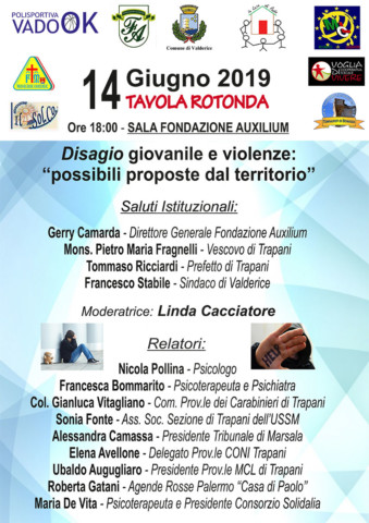 tavola rotonda disagio giovanile 14giugno2019